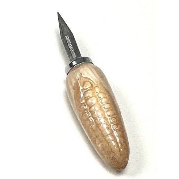 OUR OWN IMPORT Ceramic CORN ON THE COB DISHES SKEWERS Service for 8 *READ* Japan - Picture 4 of 6